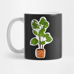 Monstera Plant Mama Mug